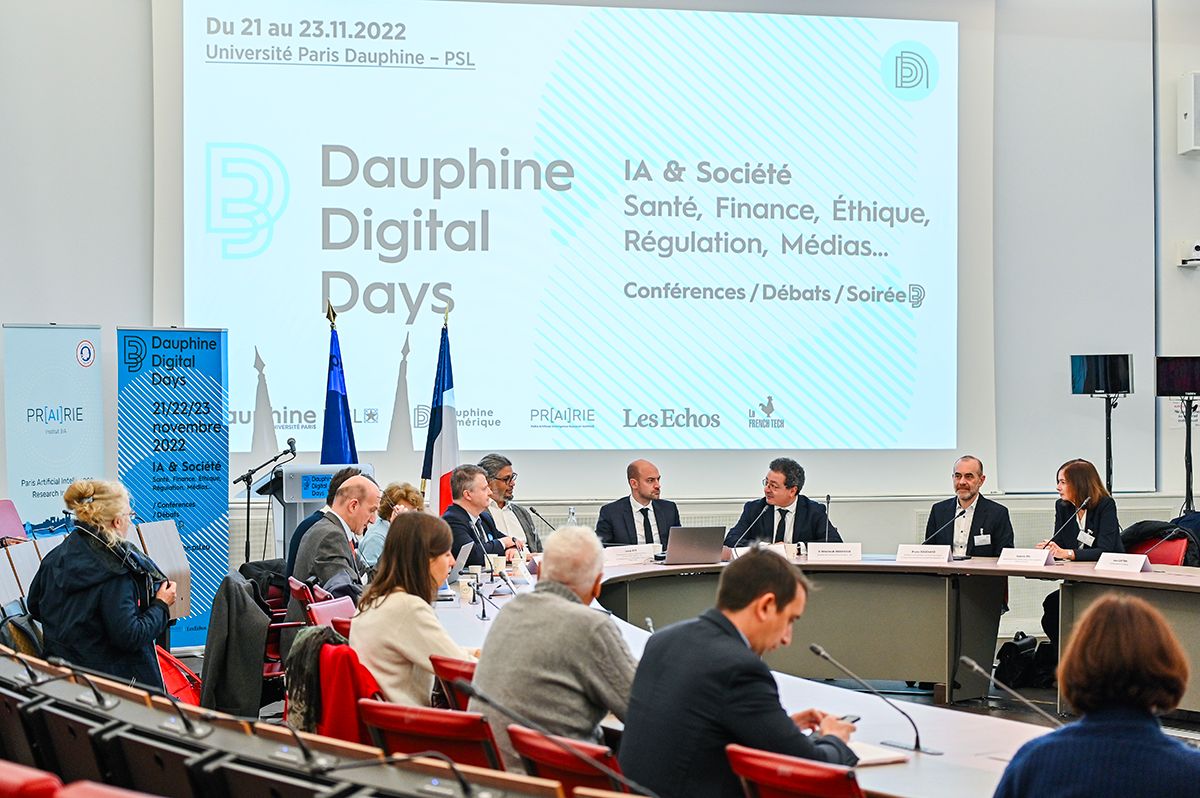 Photo at the first edition of Dauphine Digital Days
