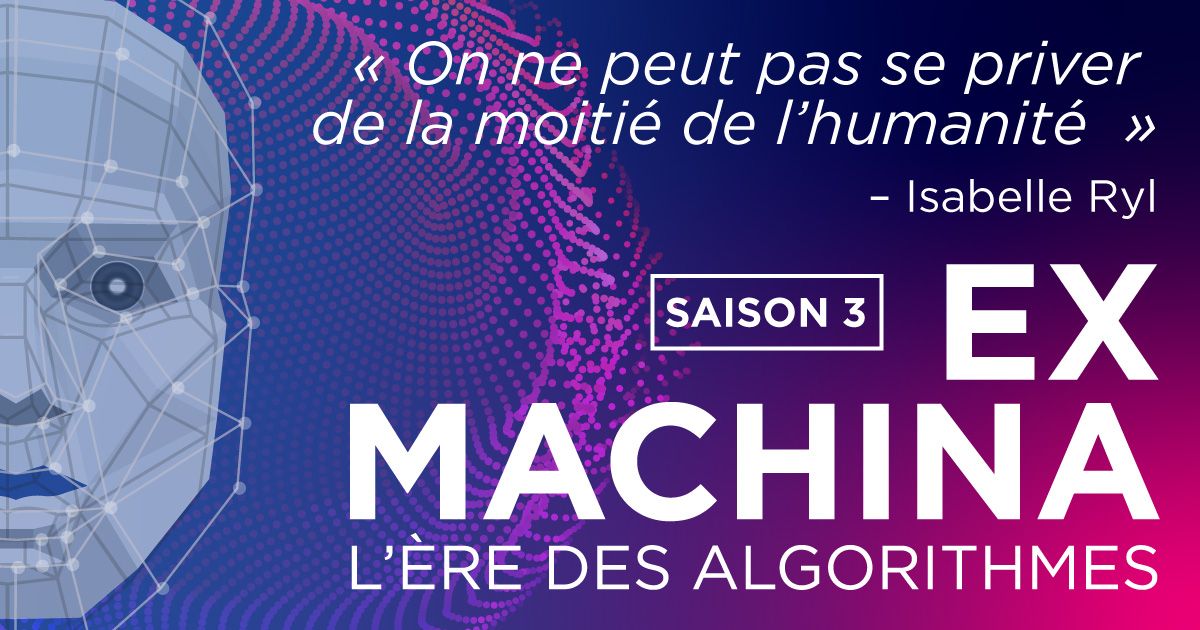 Bannière du podCast ExMachina - l'ère des algorithmes