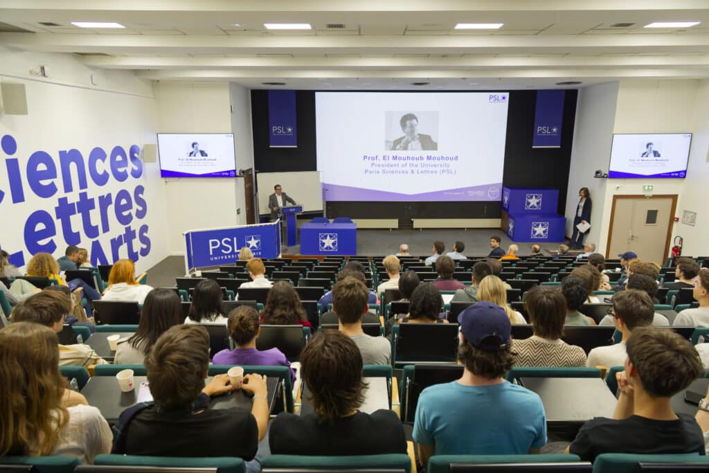 Amphithéatre de l'Estrapade rentrée 2025 de Paris School of AI