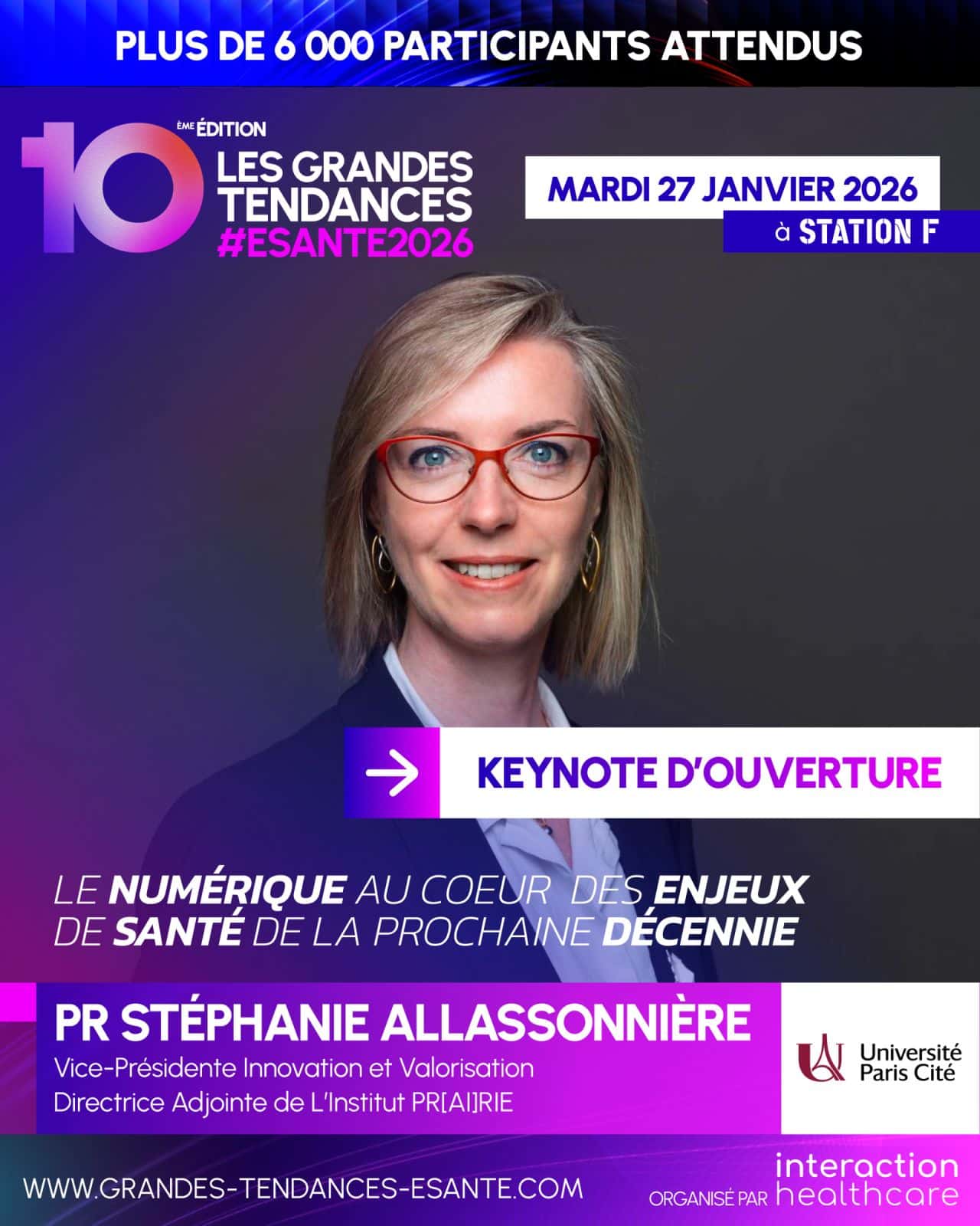 Keynote - Stéphanie Allassonniere